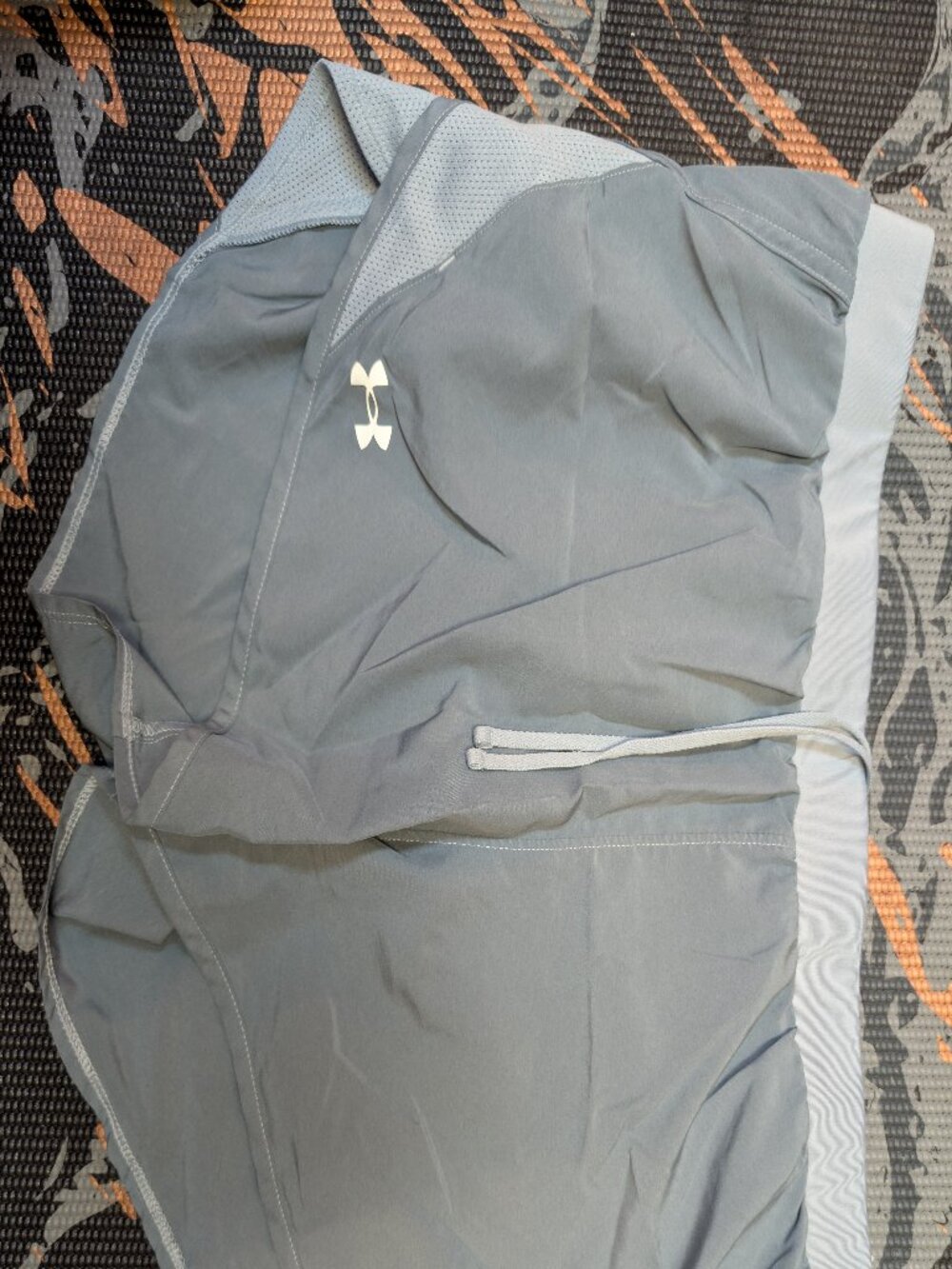 Under Armour HeatGear Light Grey Loose Fit Athletic Shorts